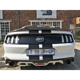 Ford Mustang 2015+ V style Carbon fiber boot spoiler