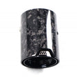 Forged carbon fiber tailpipe