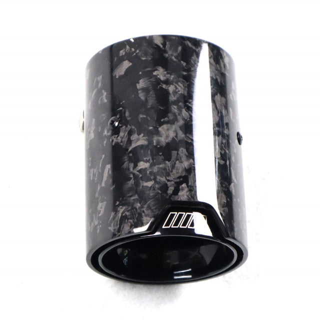 Forged carbon fiber tailpipe