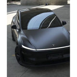 PET Frost matt black vinyl wrap