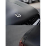 PET Frost matt black vinyl wrap