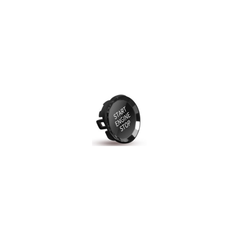 G-Series crystal start button (black)
