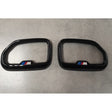 G01 X3 / G02 X4 stainless steel black exhaust tip cover