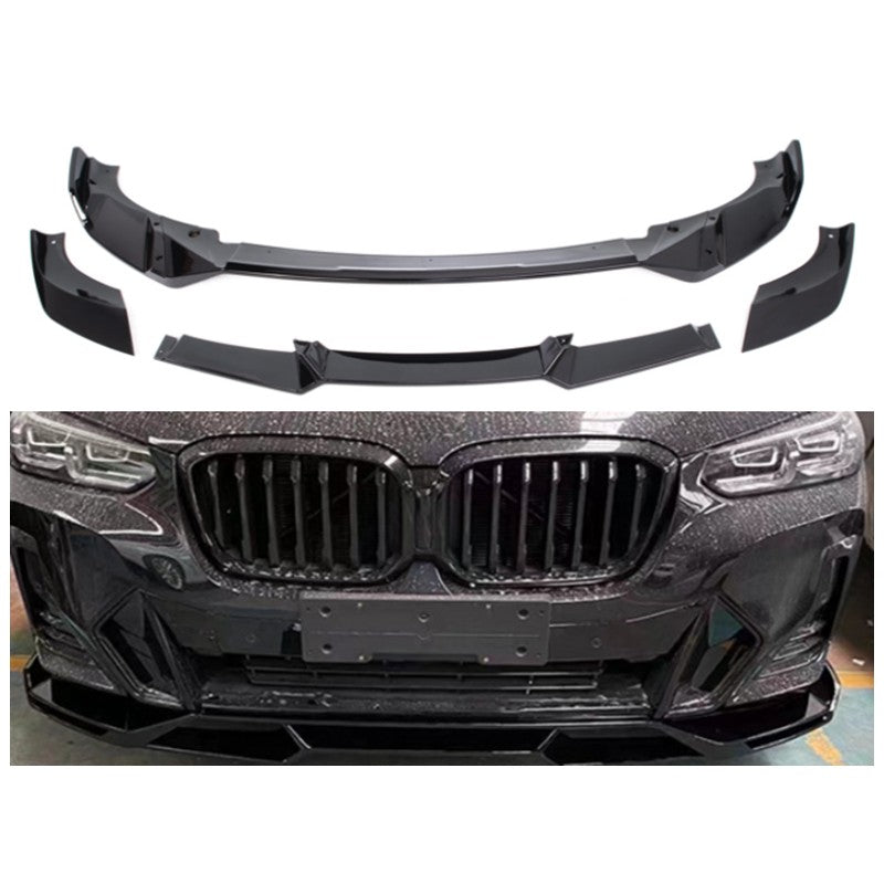 G02 X4 LCI BK style 4pcs front lip