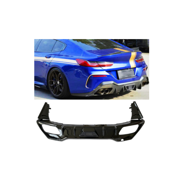 G14 G15 2D Coupe AC style rear diffuser w/brakelight