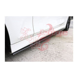 G20 A1-style carbon fiber side skirts