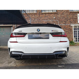 G20 Mtech E-style carbon fiber diffuser for 340i