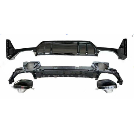 G20 LCI M340i rear diffuser w/tailpipe