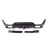 G20 LCI Mtech CP style rear diffuser w/led brakelight