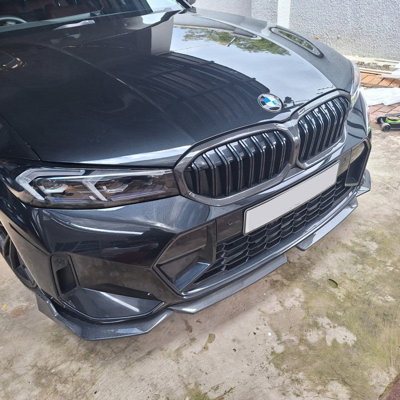 G20 LCI Mtech MP style carbon fiber front lip
