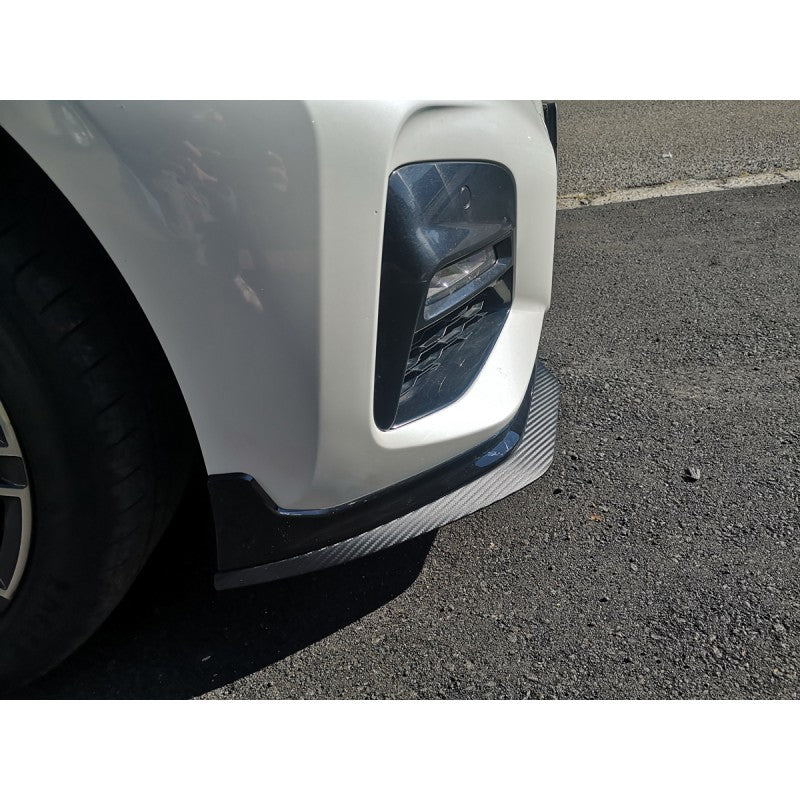 G20 Mtech MP style front lip w/carbon look splitters