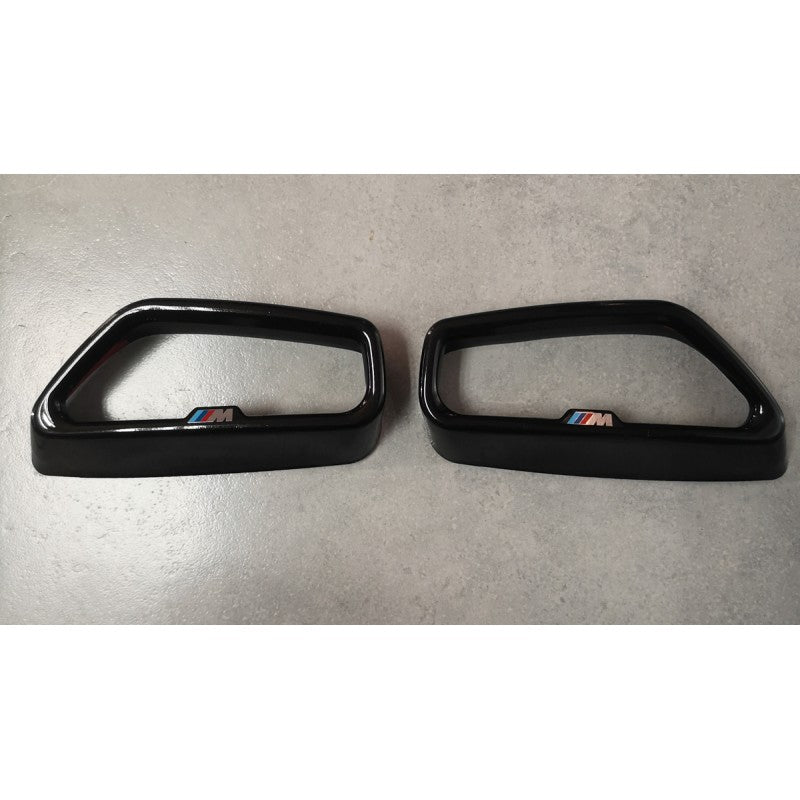 G20 stainless steel black exhaust tip cover