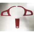 G20 steering trim suede alcantara cover (maroon)