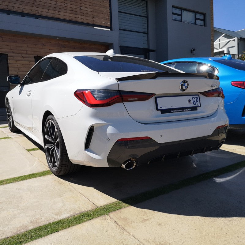 G22 G82 M4 style carbon fiber boot spoiler