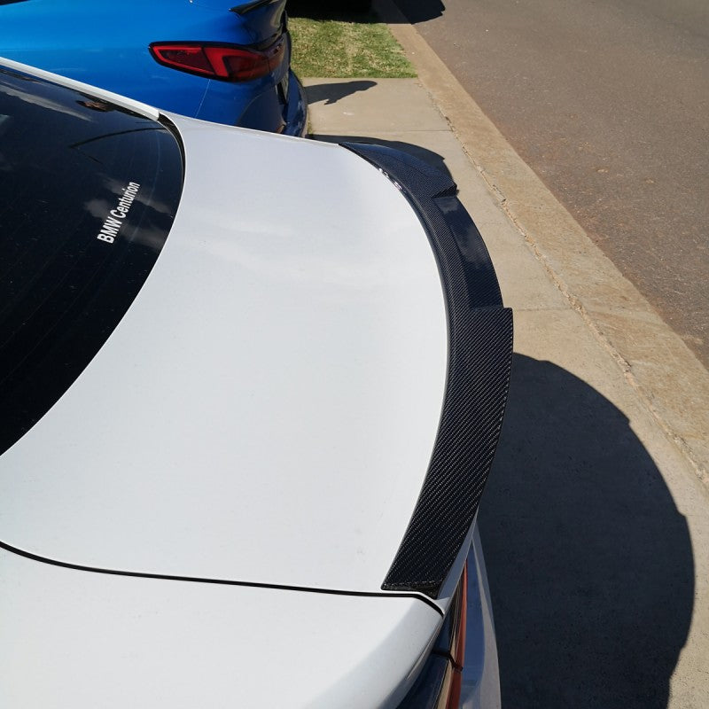 G22 G82 M4 style carbon fiber boot spoiler