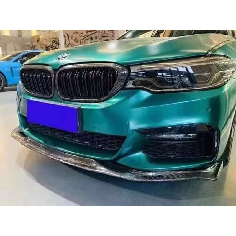G30 17-20 H style carbon fiber front lip
