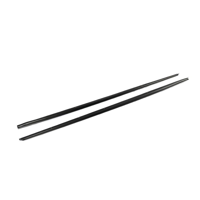 G30 F90 MP style carbon fiber side skirt extension