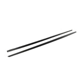 G30 F90 MP style carbon fiber side skirt extension