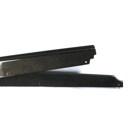 G30 F90 MP style carbon fiber side skirt extension
