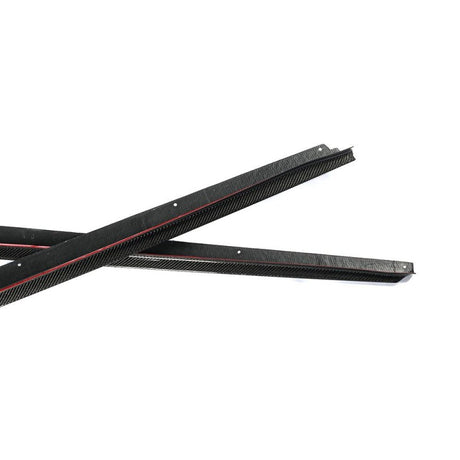 G30 F90 MP style carbon fiber side skirt extension
