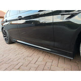 G30 F90 MP style carbon fiber side skirt extension