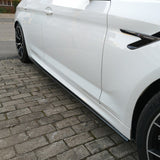 G30 F90 MP style carbon fiber side skirt extension