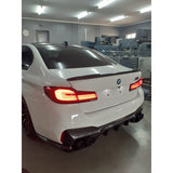 G30 F90 CS style carbon fiber boot spoiler