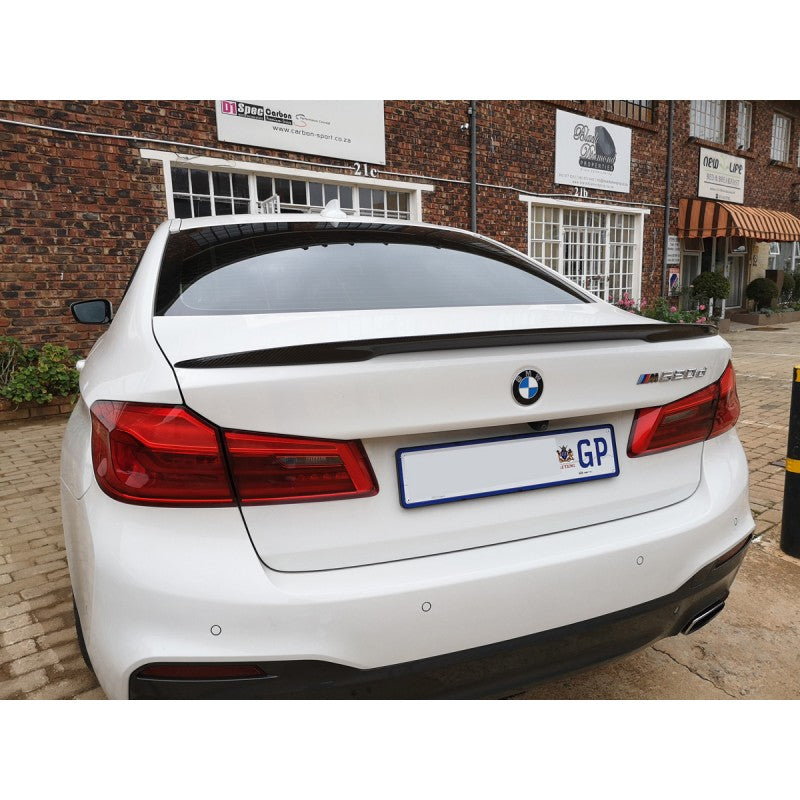 G30 F90 MP style carbon fiber boot spoiler