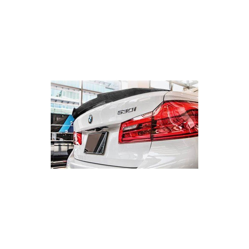 G30 F90 PSM style carbon fiber boot spoiler