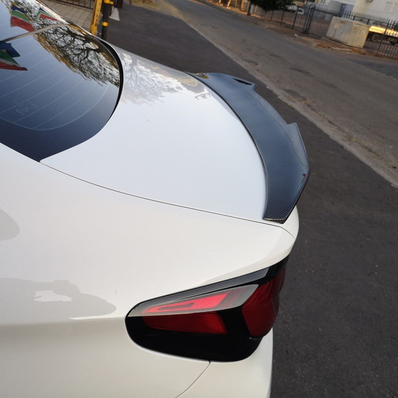 G30 F90 PSM style carbon fiber boot spoiler