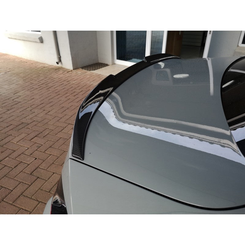 G42 G87 Mtech V style carbon fiber boot spoiler