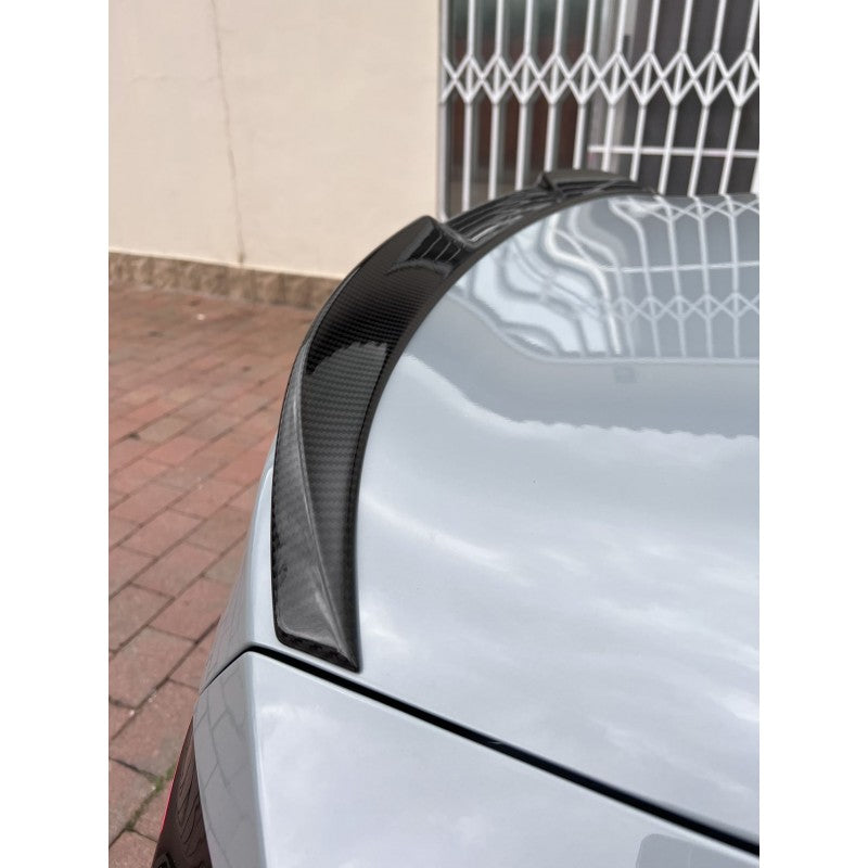 G42 G87 Mtech V style carbon fiber boot spoiler