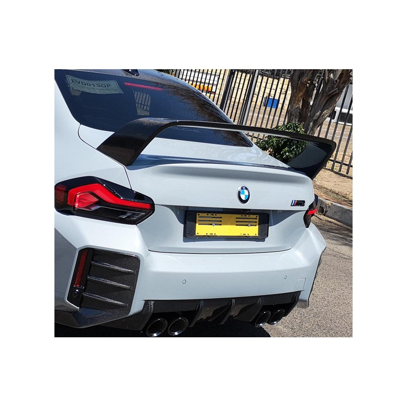 G42 G87 M2 competition carbon fiber boot spoiler