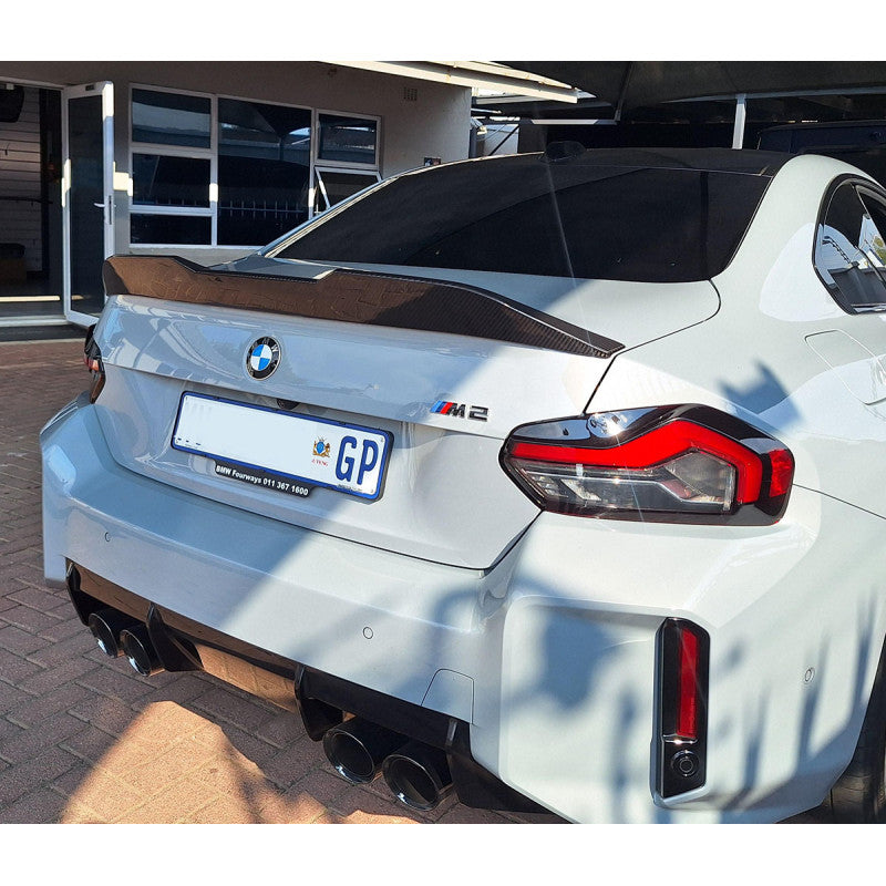 G42 G87 MP2 style carbon fiber boot spoiler