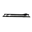 G42 Mtech V-style carbon fiber side skirt