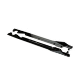 G42 Mtech V-style carbon fiber side skirt