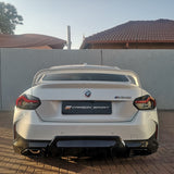 G42 G87 MP competition-style boot spoiler