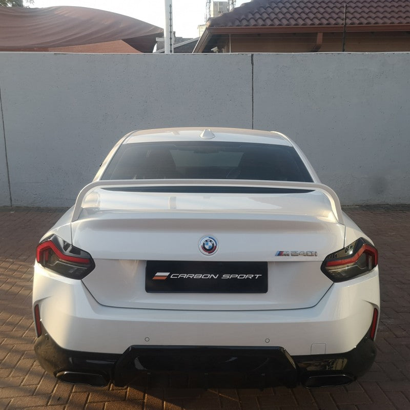 G42 G87 MP competition-style boot spoiler