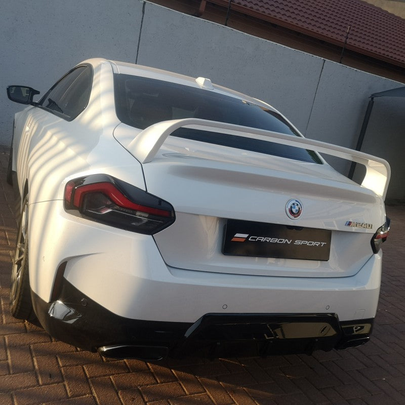 G42 G87 MP competition-style boot spoiler