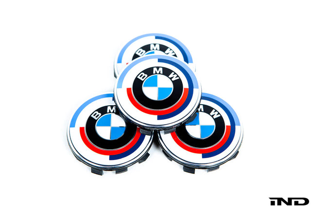 BMW M 50 Year Anniversary Heritage Center Cap Set – 56mm