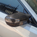 G80 G82 G87 carbon fiber replacement mirror cover (ABS +CF)