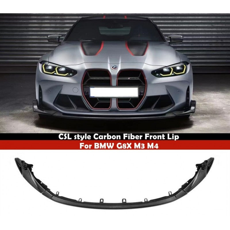 G80 M3 / G82 M4 CSL style carbon fiber front lip