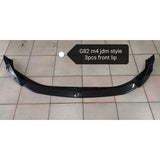 G80 M3 / G82 M4 JDM-style carbon fiber 3pcs front lip