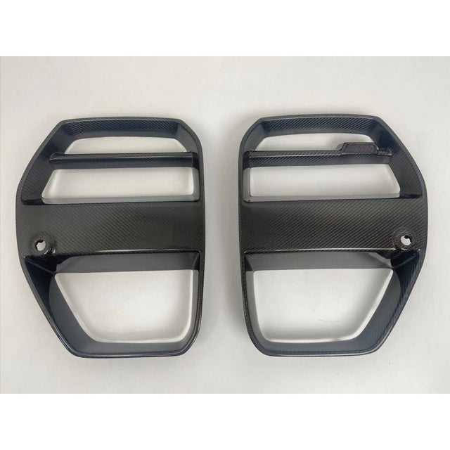 G80 M3 / G82 M4 V style carbon fiber front grille