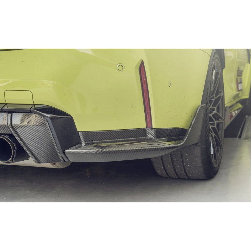 G80 M3 OE style carbon fiber rear splitters (no wing)