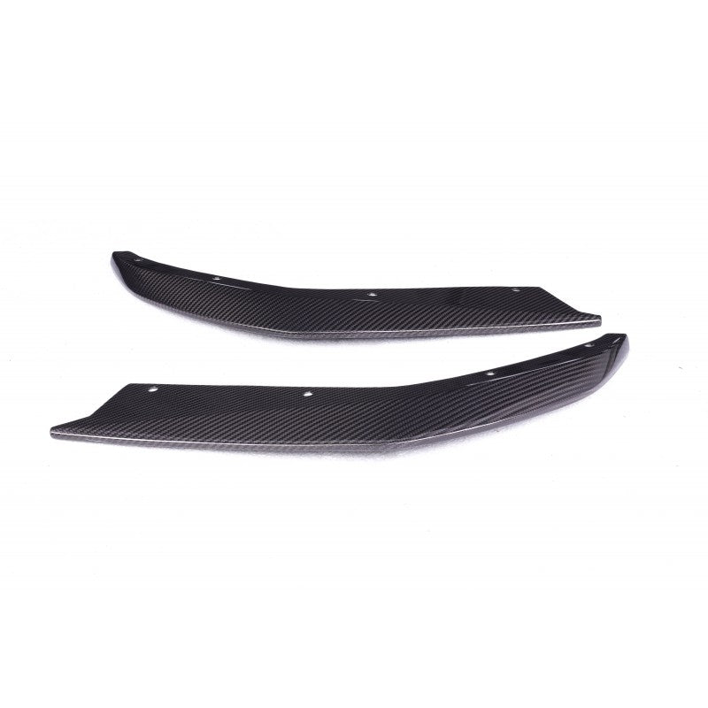 G82 M4 MHC style carbon fiber rear splitters