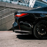G82 M4 MHC style carbon fiber rear splitters