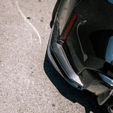 G82 M4 MHC style carbon fiber rear splitters