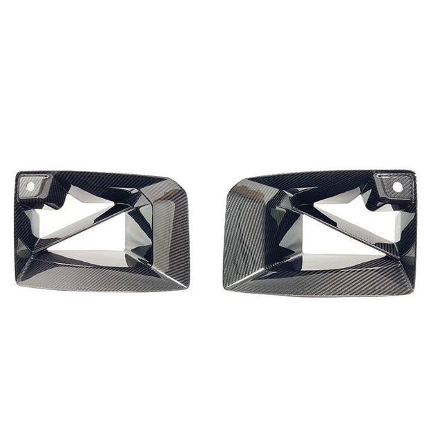 G87 M2 MP style carbon fiber side vent - Dry Carbon