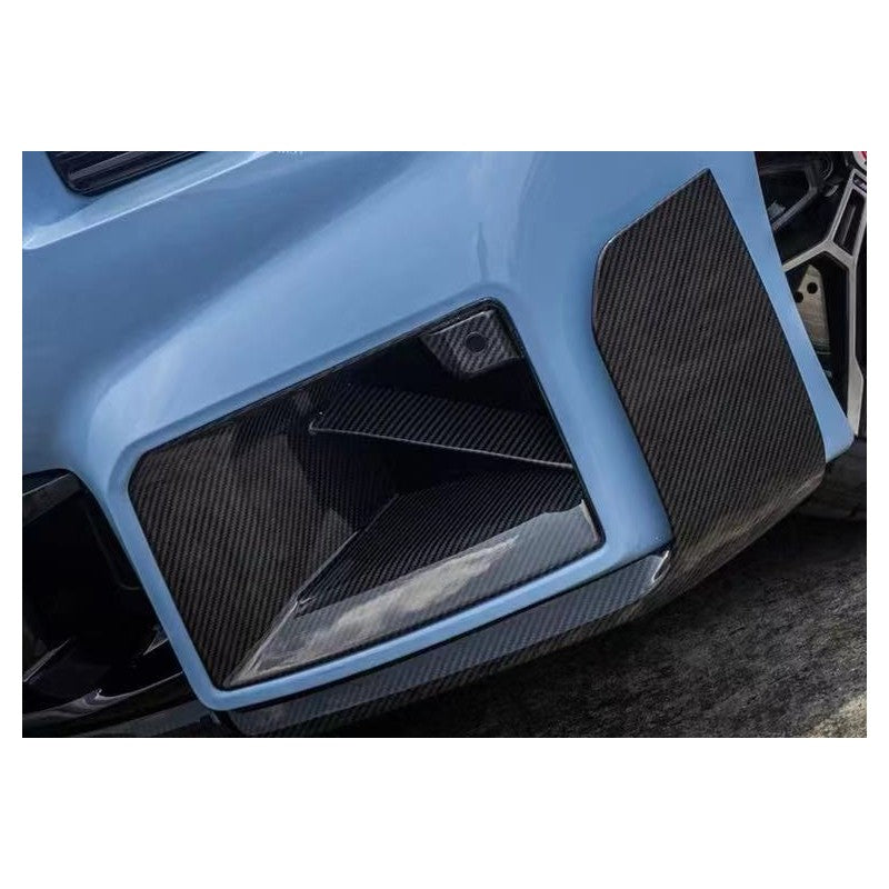 G87 M2 MP style carbon fiber side vent - Dry Carbon